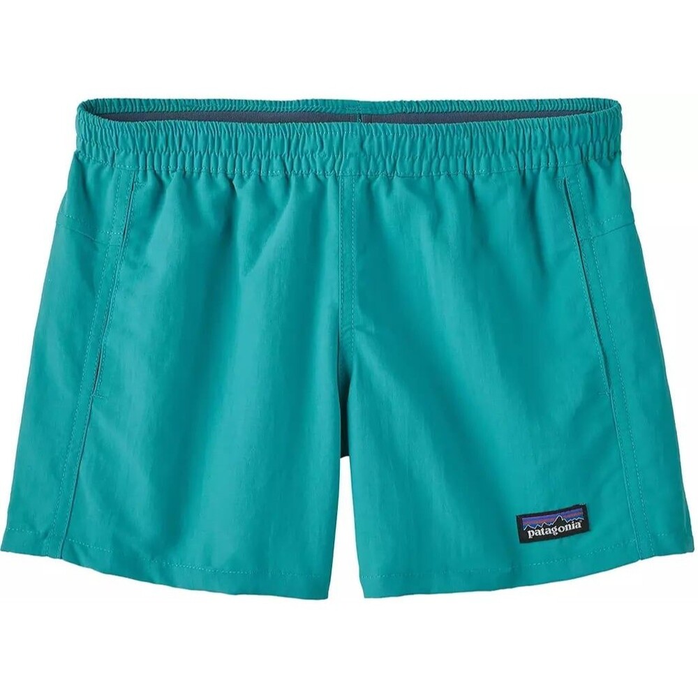 NWT Patagonia Kid’s 4”  Unlined Baggies Shorts in Subtidal Blue Size Large (12)